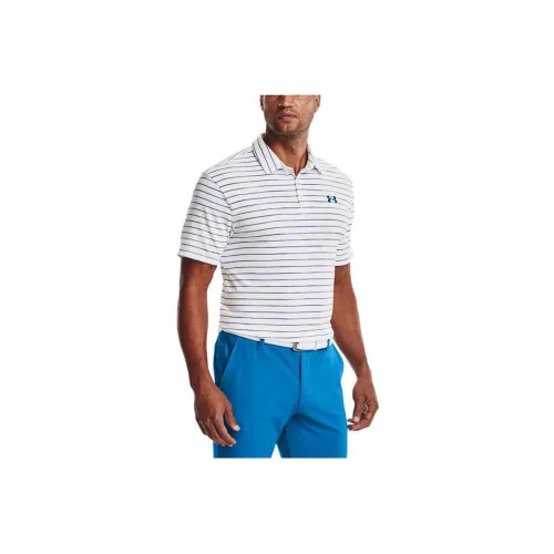 Under Armour Playoff 2.0 Polo Shirts Men White