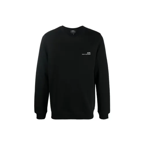 A.P.C Sweatshirt Men Black