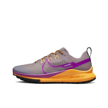 Nike React Pegasus Trail 4 Purple Smoke Total Orange Peach Cream Vivid Purple Women's