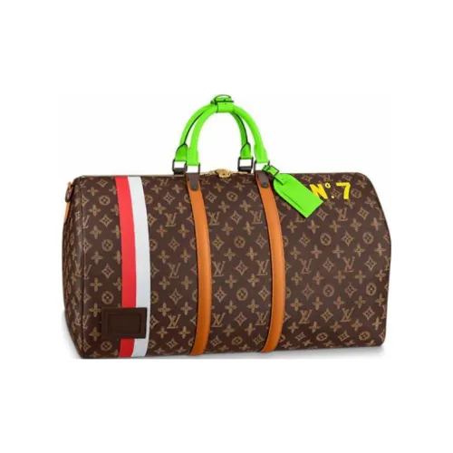 LOUIS VUITTON Keepall 55 Trunk L'Œil Monogram Brown