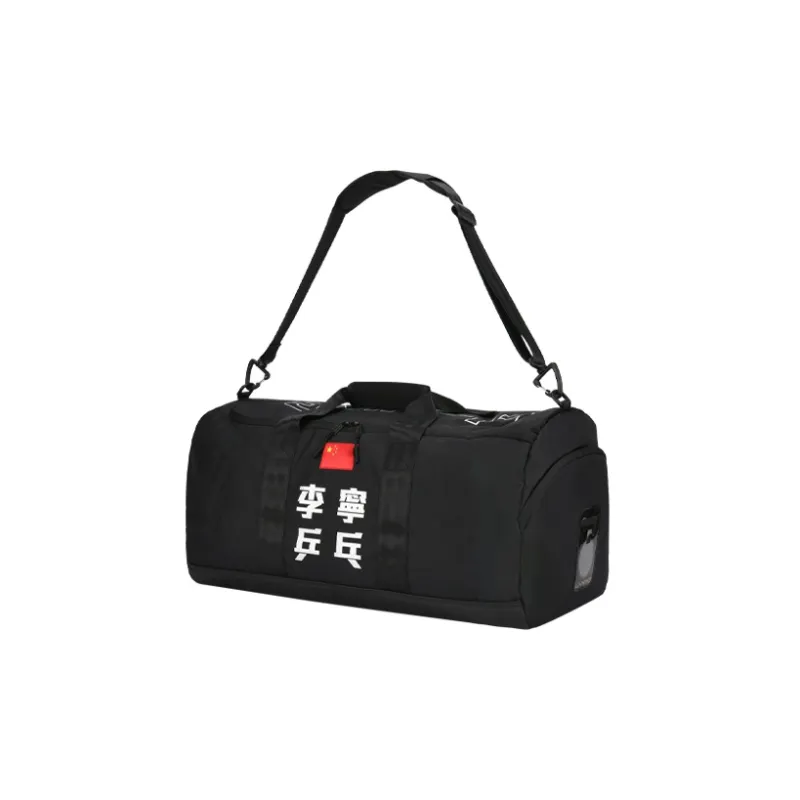 LiNing Fabric Training Bag Handbag Regular Unisex Black-1