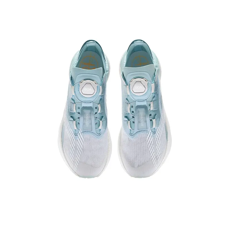 LiNing Absolute Phantom 1.0 Cushioning Anti Slip And Wear Resistant Low Top BOOM Technology Running Shoes Women's Blue-3