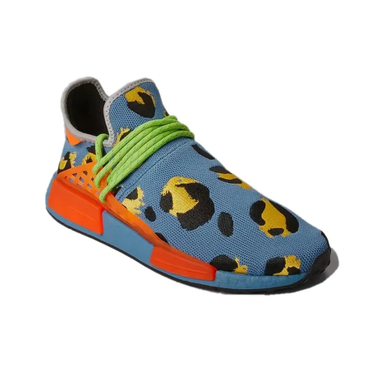 Adidas Nmd Hu Pharrell Animal Print Altered Blue-2