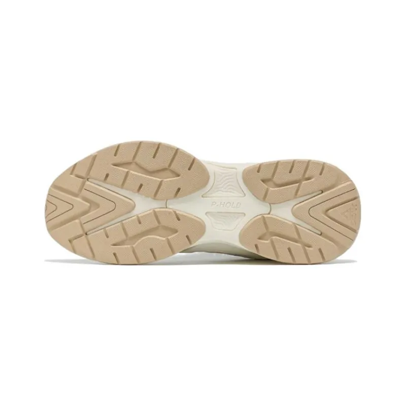 PEAK State Pole Source Back Casual Shoes Men Low Top Canvas White-2