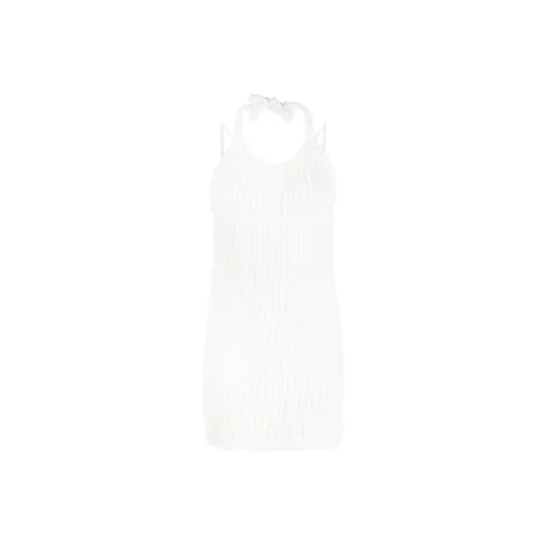 Jacquemus Sleeveless Dresses Women's White