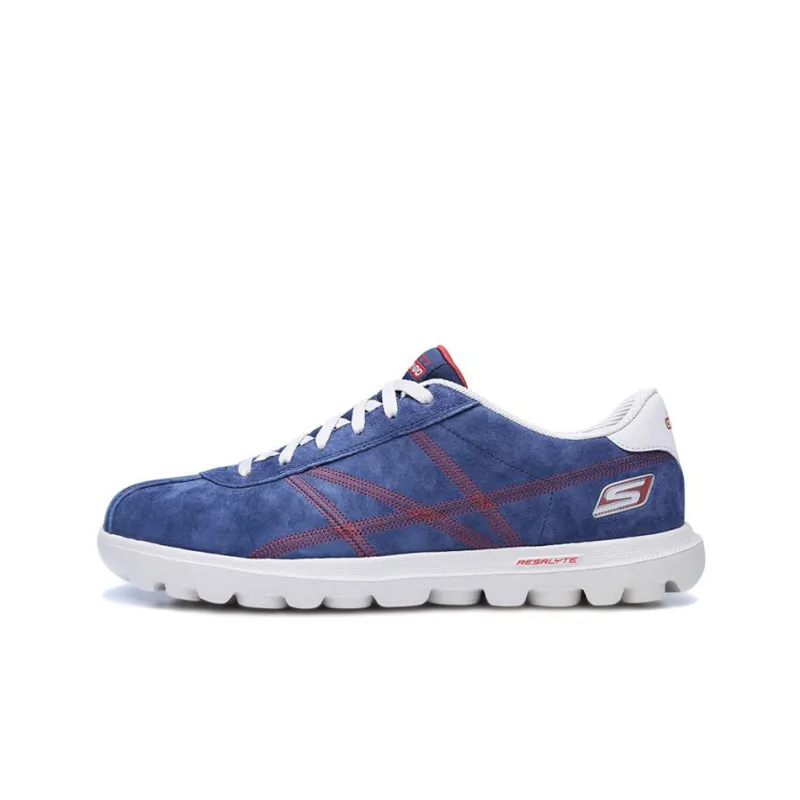 Skechers On The Go Casual Shoes Men Low-Top Navy/Red-0