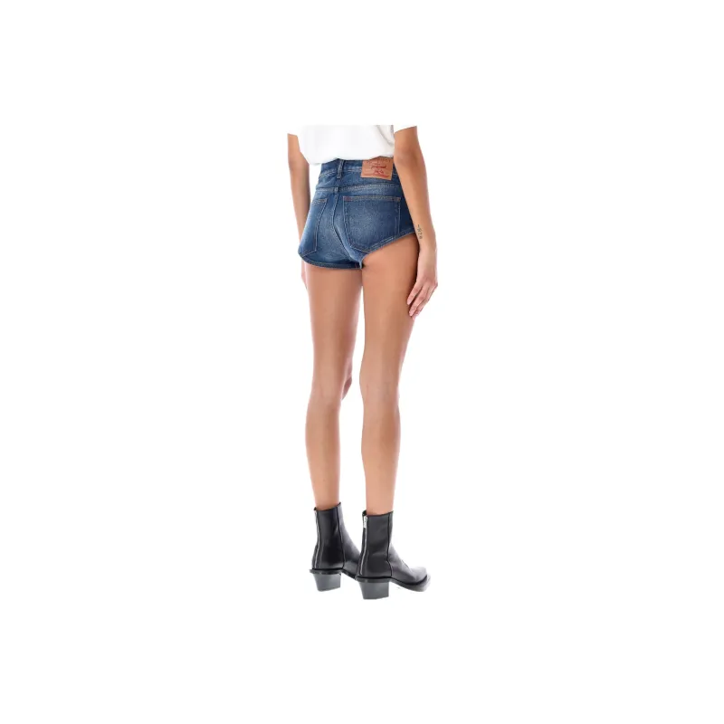 Y/Project Denim Shorts Women's Dark Blue-1