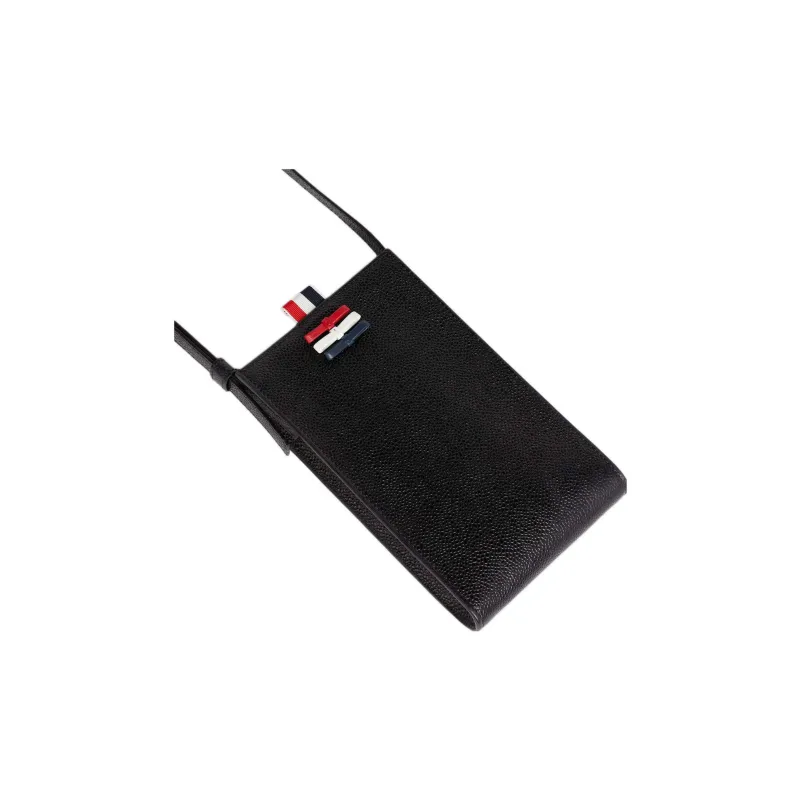 THOM BROWNE Rwb Bow Embellished Strapped Phone Bag-2
