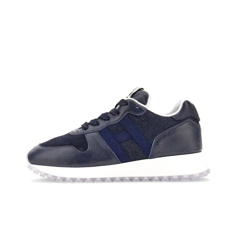 HOGAN H383 Casual Shoes Women's Low Top Blue-0