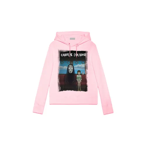 Charlie Luciano Sweatshirts Unisex Pink