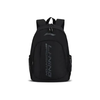 LiNing Polyester Backpack Regular Unisex Black