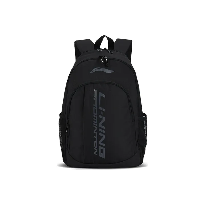 LiNing Polyester Backpack Regular Unisex Black-0