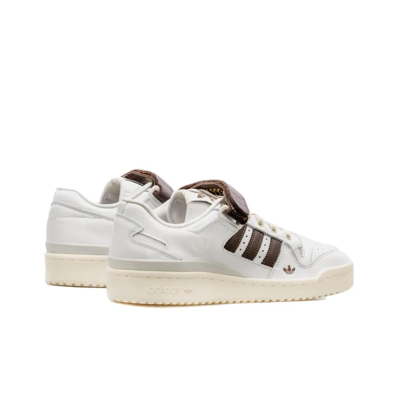Adidas Originals FORUM Skateboard Shoes Unisex Low Top White/Brown-3