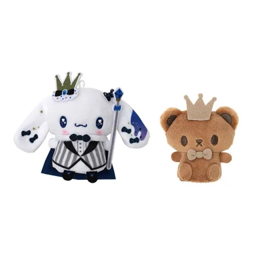 Sanrio Cinnamoroll And Bear DOLLY MIX Finger Mascot PUPPELA Set 8cm Dolls Plush Doll 8cm/12cm Height