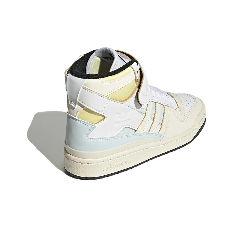 Adidas Forum 84 High Cloud White Cream White Almost Blue Women's-3