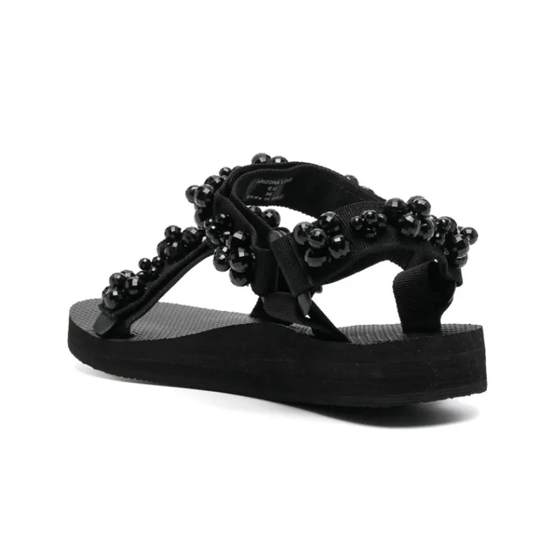 Arizona Love Trekky Fashion Slippers Women's Black-3