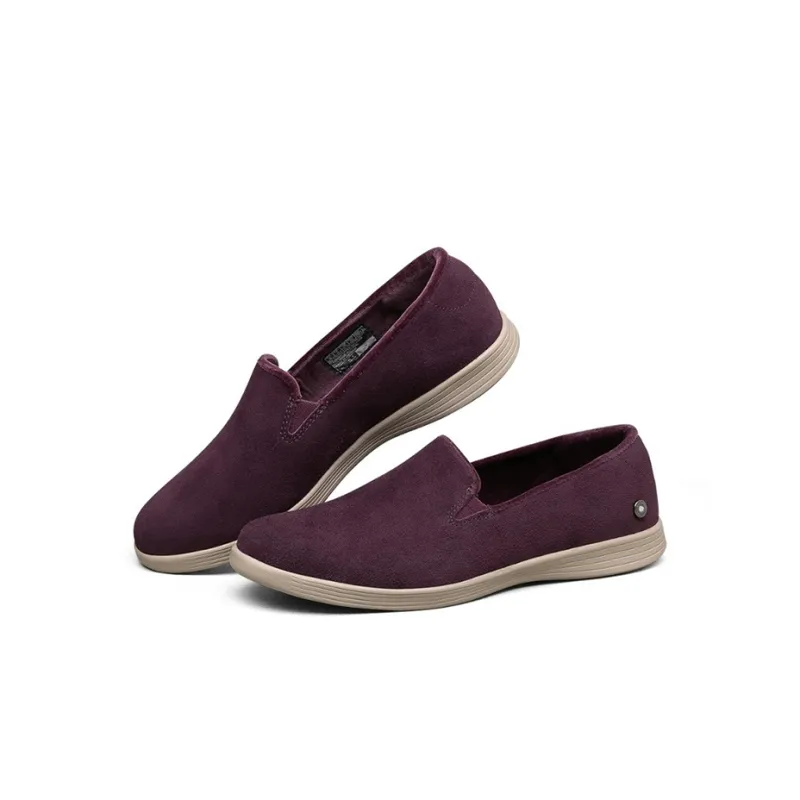 Skechers Graceful Cushioning Anti Slip And Wear Resistant Low Top Casual Shoes Women's Burgundy-3