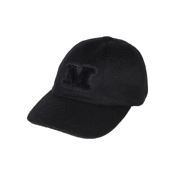 MaxMara Baseball Caps Unisex Black