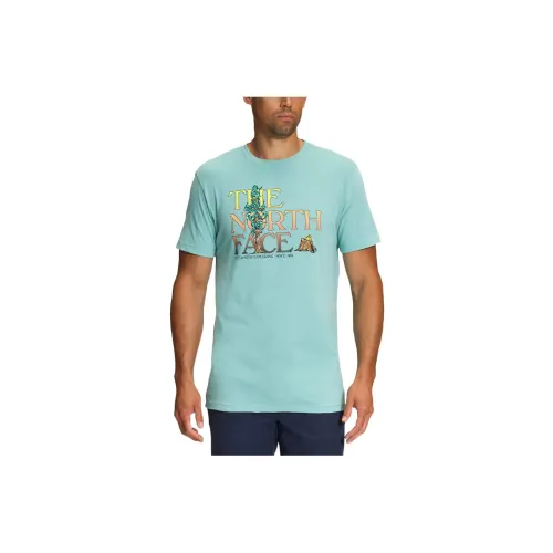 THE NORTH FACE T-Shirts Men Sky Blue