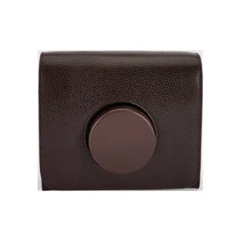 Lemaire Leather Camera Bag, Shoulder Bag, Crossbody Bag Large Size Women's Brown