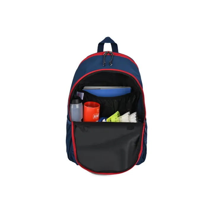 LiNing Fabric Backpack Regular Unisex Blue/Red-2