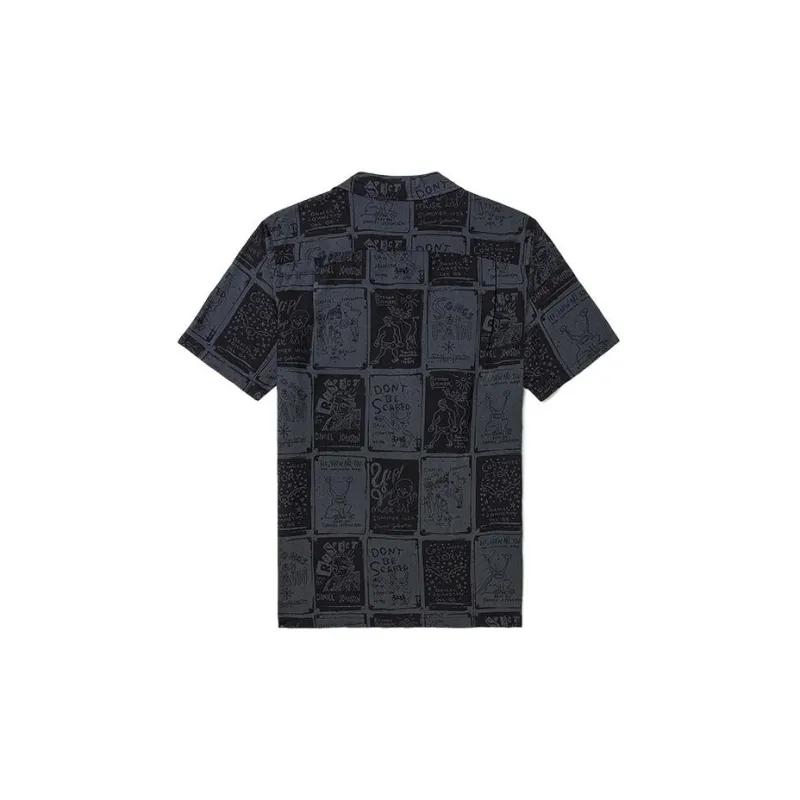 Vans Daniel Johnston Shirt Men's Black-1