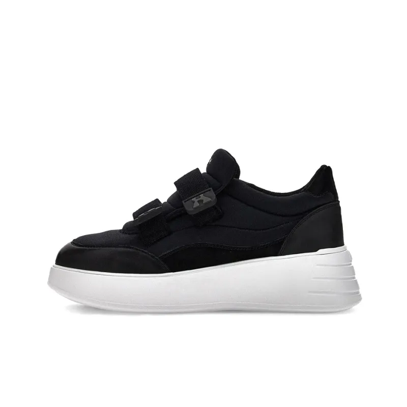 HOGAN Rebel Low Top Casual Shoes Women's Black-0