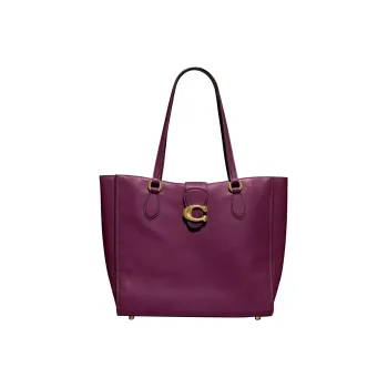 COACH Theo Tote Shoulder Bags