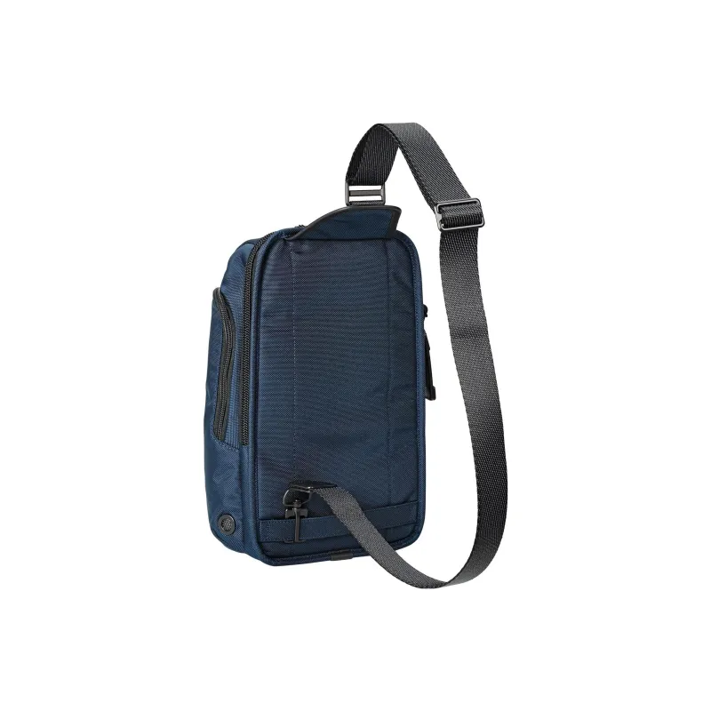 TUMI Alpha Bravo Nylon Shoulder Bag, Crossbody Bag, Sling Bag Medium Size Men's Blue/Black-2
