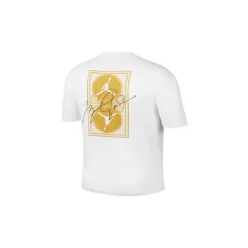 Jordan Jumpman Air T Shirt Men's White Yellow