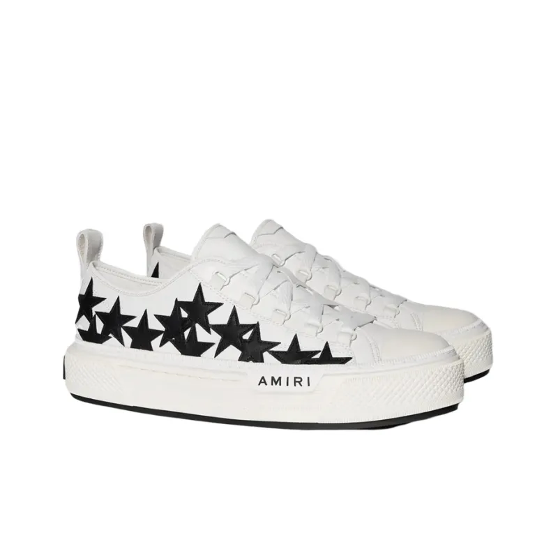AMIRI Stars Court Low 'White'-1