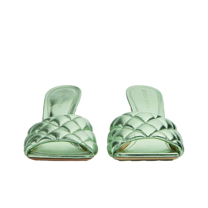 Bottega Veneta Quilted Padded Mules Women's-2