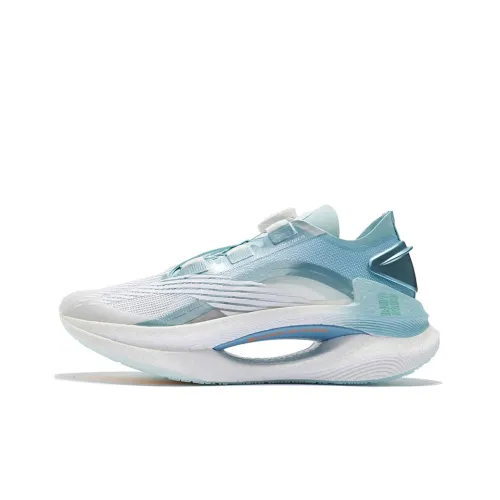 LINING Jueying Running Shoes Women's Low-Top Light Ice Blue/Standard White