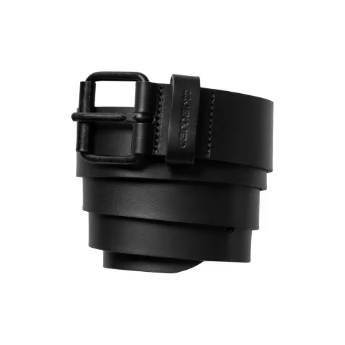 Carhartt WIP Leather Belts Men Black