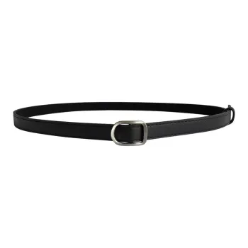 VIVIWELL Leather Belts Unisex Black