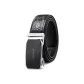 Black Strap Silver Buckle
