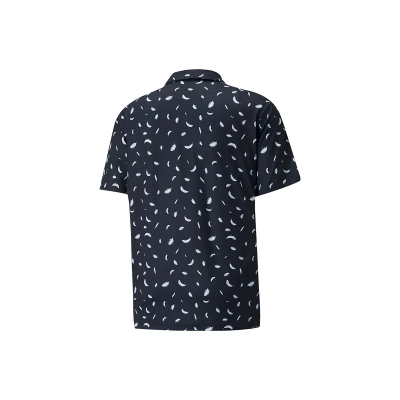 PUMA Polo Shirt Men's Dark Blue-1