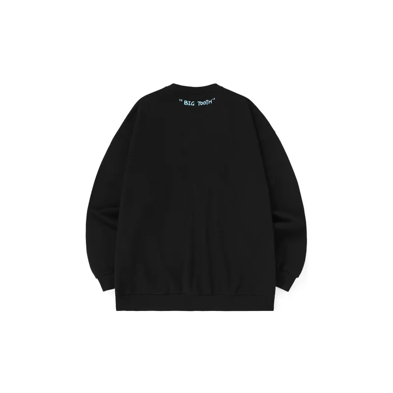 Bt Crew Neck Loose Fit Sweatshirt Unisex-1