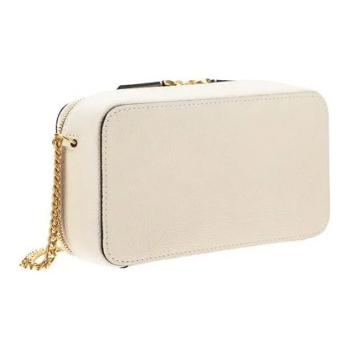 Valentino Calfskin Handheld Crossbody Bag, Shoulder Bag Women's Ecru-1