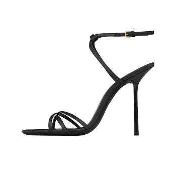 SAINT LAURENT Nuit Square Toe Sandals Women's