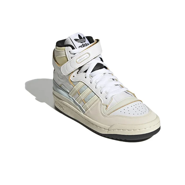 Adidas Forum 84 High Cloud White Cream White Almost Blue Women's-2