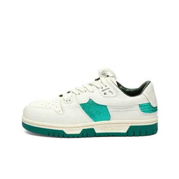 Acne Studios Stylish Skateboarding Shoes Women's White Green