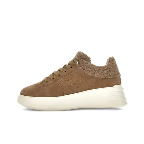 HOGAN Rebel Lifestyle Shoes Women's Low-Top Brown