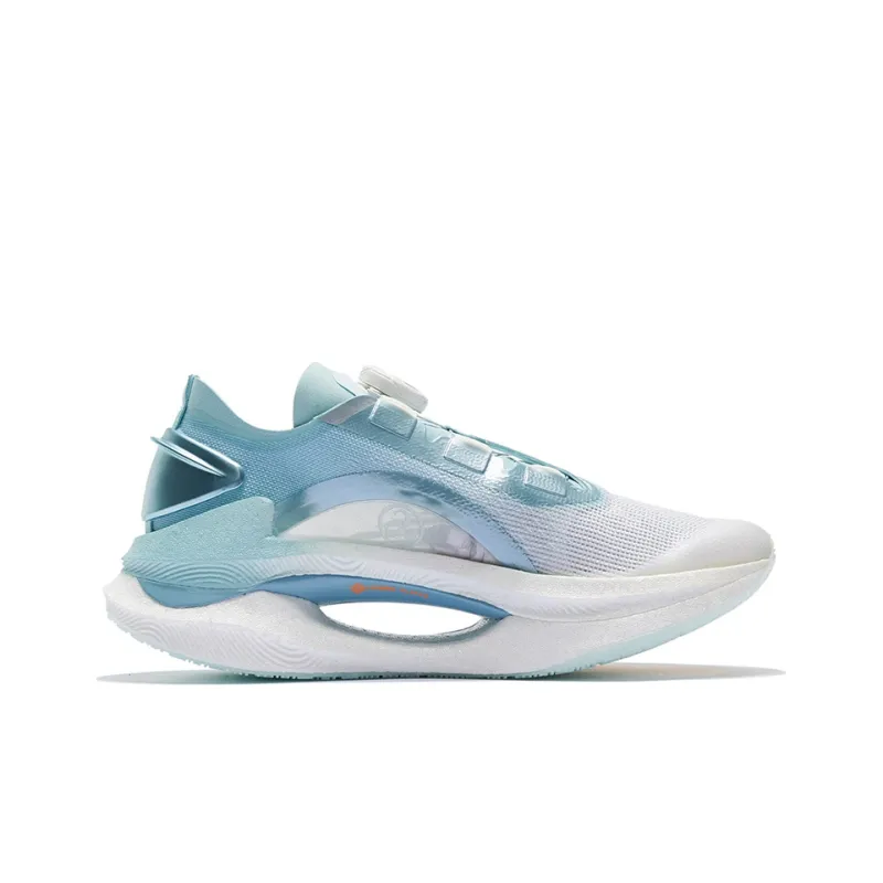 LiNing Absolute Phantom 1.0 Cushioning Anti Slip And Wear Resistant Low Top BOOM Technology Running Shoes Women's Blue-1