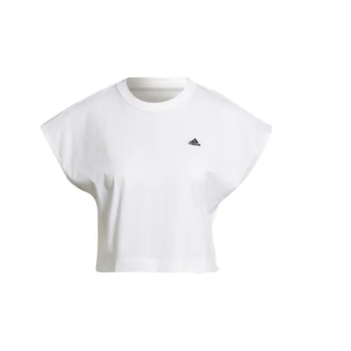 Adidas Crop Tops Women's White