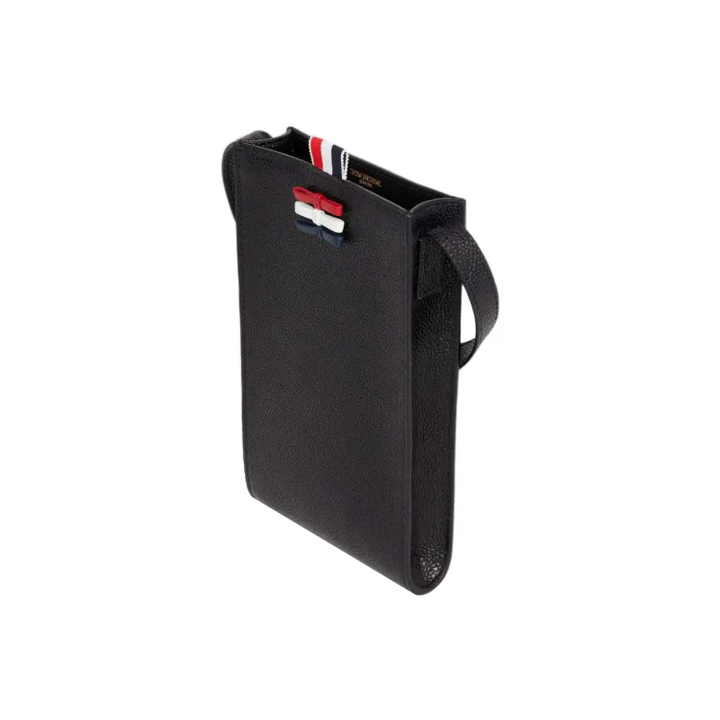THOM BROWNE Rwb Bow Embellished Strapped Phone Bag-1