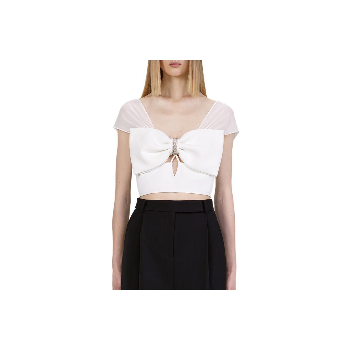 Self-portrait Crop Tops on Sale & Authentic - POIZON