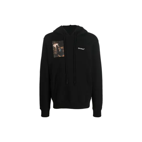 OFF-WHITE Caravaggio Lute Slim Hoodie 