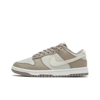 Nike Dunk Tan Beige Anti Slip And Wear Resistant Lightweight Low Top Skateboard Shoes Men's Brown Gray