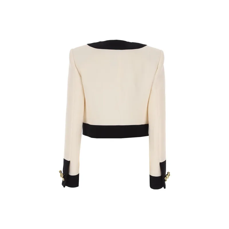 MOSCHINO Jackets Women's Ivory White-1